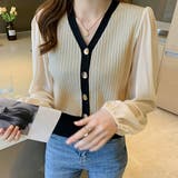 レディース ニットトップス 韓国風 秋服 | Miniministore | 詳細画像14 