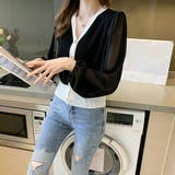 レディース ニットトップス 韓国風 秋服 | Miniministore | 詳細画像6 