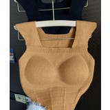 ショート丈 カップ付きニットタンクトップ | Miniministore | 詳細画像11