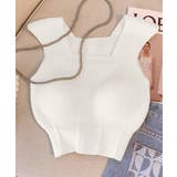 ショート丈 カップ付きニットタンクトップ | Miniministore | 詳細画像8