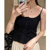カップ付きUネックキャミソールレディース | Miniministore | 詳細画像3