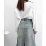 フリルブラウス レース切替ブラウス 薄手 | Miniministore | 詳細画像16