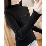 ハイネックニットトップスフリルニットソー | Miniministore | 詳細画像10 