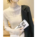 ハイネックニットトップスフリルニットソー | Miniministore | 詳細画像4 