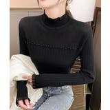 ハイネックニットトップスフリルニットソー | Miniministore | 詳細画像5 