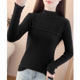 ハイネックニットトップスフリルニットソー | Miniministore | 詳細画像9 