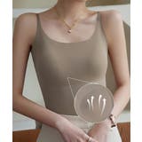 カップ付きキャミソール 韓国風ブラトップ | Miniministore | 詳細画像11