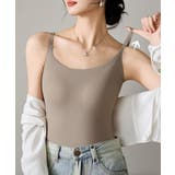 カップ付きキャミソール 韓国風ブラトップ | Miniministore | 詳細画像8