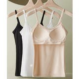 カップ付きキャミソール 韓国風ブラトップ | Miniministore | 詳細画像15 