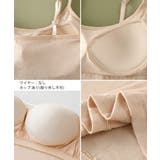 カップ付きキャミソール 韓国風ブラトップ | Miniministore | 詳細画像18 