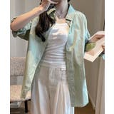 シャツレディースオーバーサイズ長袖シャツ | Miniministore | 詳細画像11 