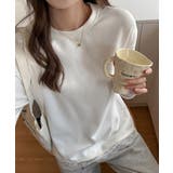 レース付きインナートップス 長袖Tシャツ | Miniministore | 詳細画像2
