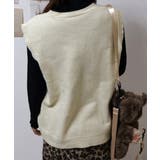 Vネックニットベストレディースニットジレ | Miniministore | 詳細画像16