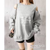 オフショルダースウェットレディース韓国風 | Miniministore | 詳細画像13 