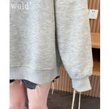 オフショルダースウェットレディース韓国風 | Miniministore | 詳細画像6 