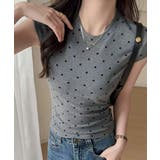 ドット柄tシャツレディース 半袖トップス | Miniministore | 詳細画像19 