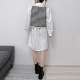 ベストシャツワンピースセット レディース | Miniministore | 詳細画像14