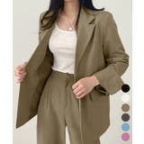 パンツスーツセット テーラードジャケット | Miniministore | 詳細画像1 