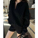 ケーブル編みニットセットアップレディース | Miniministore | 詳細画像5