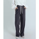 チャコールグレー*ポケットあり | 裏起毛 コーデュロイパンツ ハイウエスト | SUNSHINE CLOSET