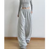 ライトグレー | スウェットパンツサイドレースラインパンツ | Miniministore