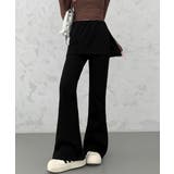 ブラック | レディース ハイウエスト ロングパンツ | SUNSHINE CLOSET