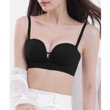 ブラック | ブラジャー単品 ストラップレスブラ楽ちん | Miniministore