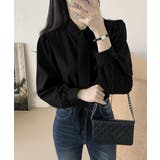ブラック | ボウタイブラウスリボンタイシャツブラウス | SUNSHINE CLOSET