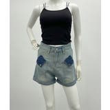 ロールアップ デニムショートパンツ 美脚 | Miniministore | 詳細画像7