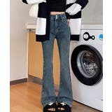 セミフレアデニムパンツ 美脚デニムパンツ | Miniministore | 詳細画像6 