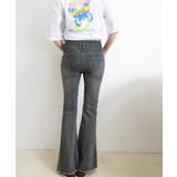 フレアデニムパンツ ハイウエストジーンズ | Miniministore | 詳細画像10