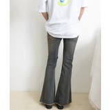 フレアデニムパンツ ハイウエストジーンズ | Miniministore | 詳細画像11