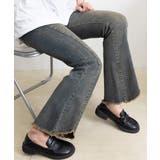 フレアデニムパンツ ハイウエストジーンズ | Miniministore | 詳細画像6