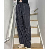 タイダイ染めワイドパンツ春夏ロングパンツ | Miniministore | 詳細画像4 