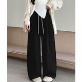 ワイドパンツウエストゴムストレートパンツ | Miniministore | 詳細画像5 