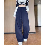 ワイドパンツウエストゴムスウェットパンツ | Miniministore | 詳細画像2 