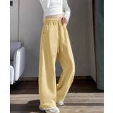 ワイドパンツウエストゴムスウェットパンツ | Miniministore | 詳細画像8 