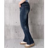 セミフレアデニムパンツレトロデニムパンツ | Miniministore | 詳細画像13 