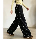スウェットパンツバタフライ柄ワイドパンツ | Miniministore | 詳細画像10