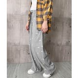 スウェットパンツバタフライ柄ワイドパンツ | Miniministore | 詳細画像14