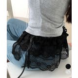 総レースヒップカバー ティアード裾カバー | Miniministore | 詳細画像1 