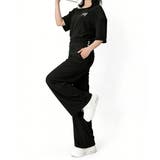 オフショルダートップスワイドパンツセット | Miniministore | 詳細画像12 