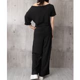 オフショルダートップスワイドパンツセット | Miniministore | 詳細画像21 