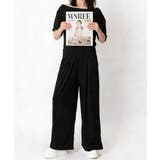 オフショルダートップスワイドパンツセット | Miniministore | 詳細画像5 