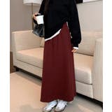スウェットロングスカート バックスリット | Miniministore | 詳細画像11