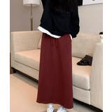 スウェットロングスカート バックスリット | Miniministore | 詳細画像12