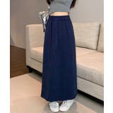 スウェットロングスカート バックスリット | Miniministore | 詳細画像7
