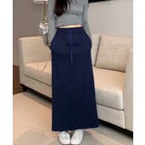 スウェットロングスカート バックスリット | Miniministore | 詳細画像8