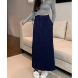 スウェットロングスカート バックスリット | Miniministore | 詳細画像9