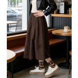 ティアードスカート コーデュロイスカート | Miniministore | 詳細画像4 